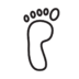 foot reflexology icon